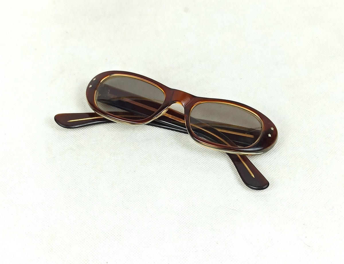 ART DECO VTG BARUFFALDI-ITALY SUNGLASSES VINTAGE MID-CENTURY
