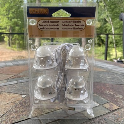 LEMAX 4 LED Light String Moonlander Style Add On Kit - RETIRED