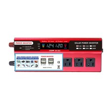 Sine Wave Solar Inverter DC12V to 110V AC 850-950W LCD Converter For Car RV Home