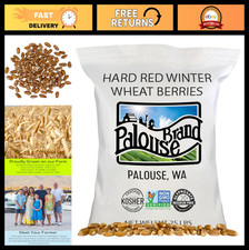 Non-GMO Hard Red Winter Wheat Berries 25 LBS  Glyphosate Free  Sproutable  Ko