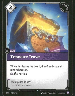 Treasure Trove Uncommon Origins 186/298 LP