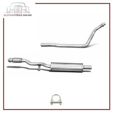 Mittelschalldämpfer Citroen C1 Peugeot 108 Toyota Aygo 1.2 Auspuff Mitteltopf