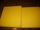 VINTAGE PURDUE BOILERMAKERS BUILDING CONSTRUCTION 2" ALBUM BINDERS LOT OF 2 — photo 3