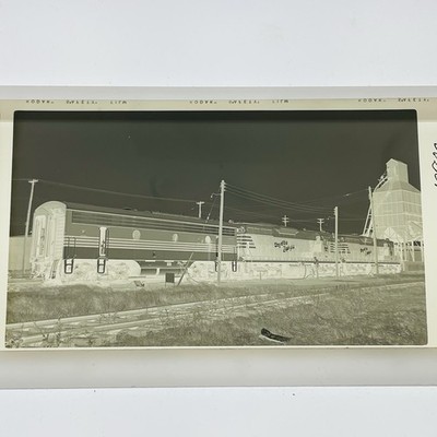 Railroad Negative Chicago, Burlington & Quincy CBQ #362 DSL-RDSW Lincoln, NE