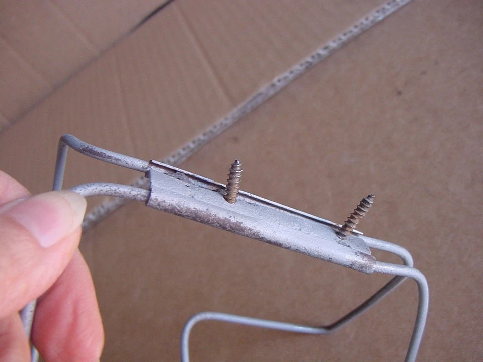 Excellent Used Original Washer Bottle Bracket Triumph TR4 TR4A Windshield - Image 2 of 2