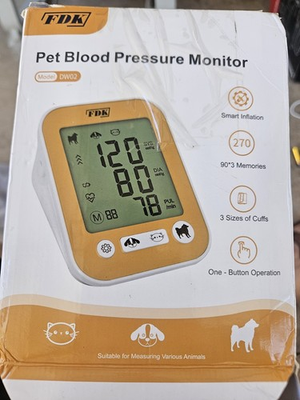#ad Veterinary Blood Pressure Monitor for Pet Dog and Cat Animal Automatic Digit... $98.00