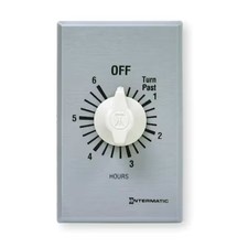 Intermatic Ff6h Spring-Wound Timer, Silver, 2...