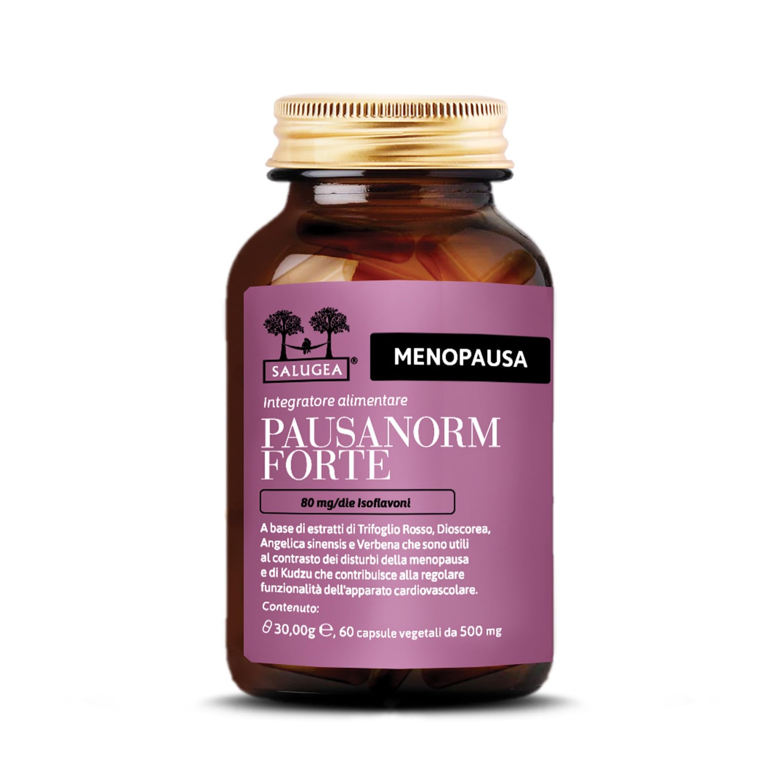 Pausanorm Forte Salugea Integratore per la Menopausa senza Soia 100% Naturale