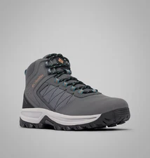 Columbia Men's Transverse Hike Waterproof Shoe Dark Grey, Cloudburst 🔥🔥🔥