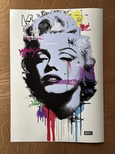 Chris Boyle Defaced Monroe New Print - Artist Proof 10/10 - Colourful Pop Art