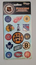 NHL Original Six hockey stickers 2-sheets (Sandylion) | NEW