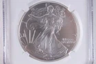 NobleSpirit 2025 W American Burnished Silver Eagle .999 NGC MS 70 Uram Signature