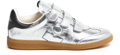 ISABEL MARANT Beth Silver Sneakers New