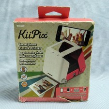 TOMY KIIPIX SMARTPHONE PICTURE PRINTER PORTABLE INSTANT PHOTO CAMERA PINK