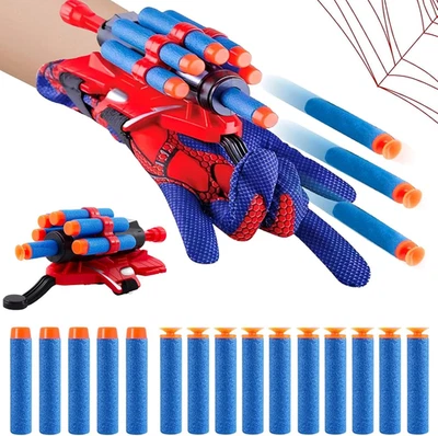 1 Set Spider Launcher Handschuh, Spiderman Handschuhe, Spider Gloves Launcher, K