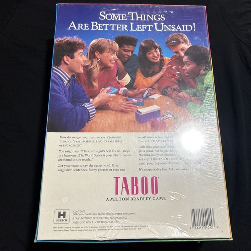 TABOO Game - Vintage 2000 Complete New Sealed In Box - Picture 2 of 3