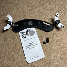 Wolf Forte-Secondo Violine Schulterstütze 3/4-4/4 verstellbar & Distanzstücke & Prospekt