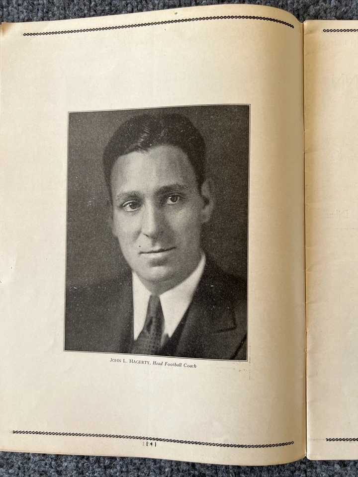 Georgetown University VS West Virginia Wesleyan De Colección 1932 Programa de Fútbol 11/12 Foto 4 de 4