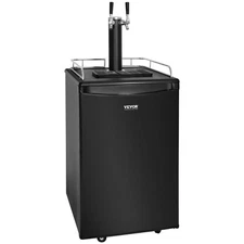 Integrated CO2 Beer Dispenser Dual Tap 32°F-50°F Operation