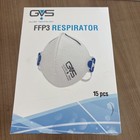 Máscaras GVS FFP3 sin válvulas, EPI (caja de 150)