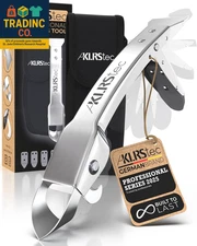 tec Professional Caulking Tool [100% Stainless Steel] 4 in 1 Caulk Remover Tool 