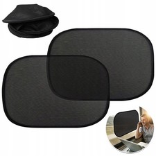 2x Kfz Autofenster Sonnenschutz Sonnenblende Auto Seitenscheibe Kinder Universal