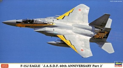 Hasegawa 02139 1/72 F-15J Eagle J.A.S.D.F.60th Anniversary Part 2 Limited Editio