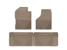 WeatherTech All-Weather Floor Mats for W54TN-W25TN - 1st & 2nd Row Tan
