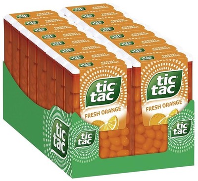 Ferrero Tic Tac - Fresh Orange - 16 Packungen je 54g - TicTac