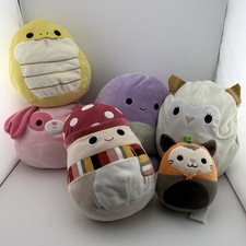 Lot of 6 Squishmallows