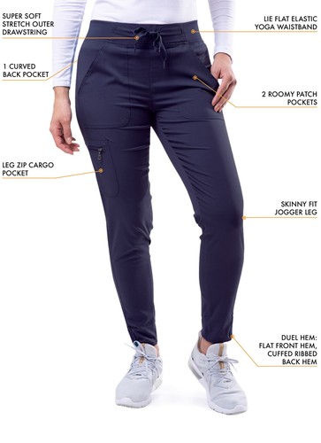 Adar Pro Movement Booster Women Sweetheart V-Neck Scrub Top & Scrub Pants - Picture 81 of 224