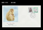 Monkey,Wildlife,Animal,Definitive Stamp,Japan 2015 FDC,Cover