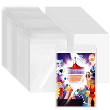 VOKOY 50 Sets Current Size Comic Book Bags and Boards, current size, Clear