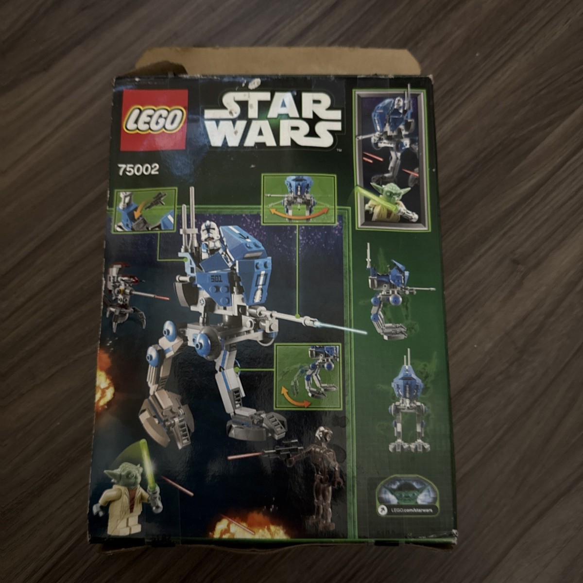 LEGO Star Wars: At-Rt (75002) New- Missing Bags 1, 2, 3 Look At 