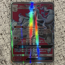 The Pokémon Company Alolan Ninetales GX 205/214 Lost Thunder Ultra Rare Holo on eBay
