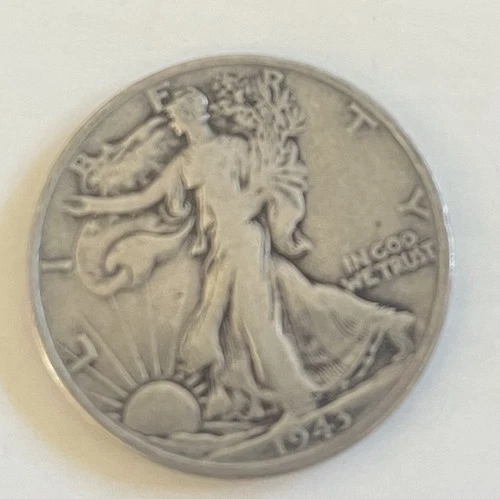 1943 Walking Liberty Half Dollar - Uncirculated - 90% Silver 50C