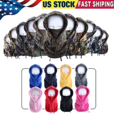 Balaclava Ski Mask Winter Tactical Full Face Mask Cold Weather Fleece Hood Cover