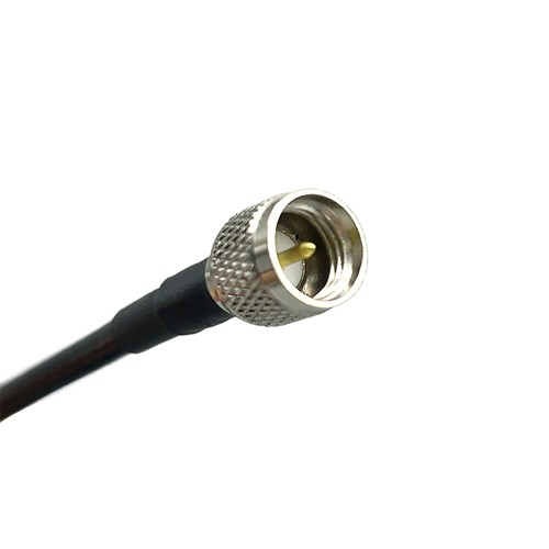 3/8" do 3/4" NMO Uchwyt anteny mobilnej 17ft RG-58 Kabel ze złączem mini-UHF - Zdjęcie 5 z 5