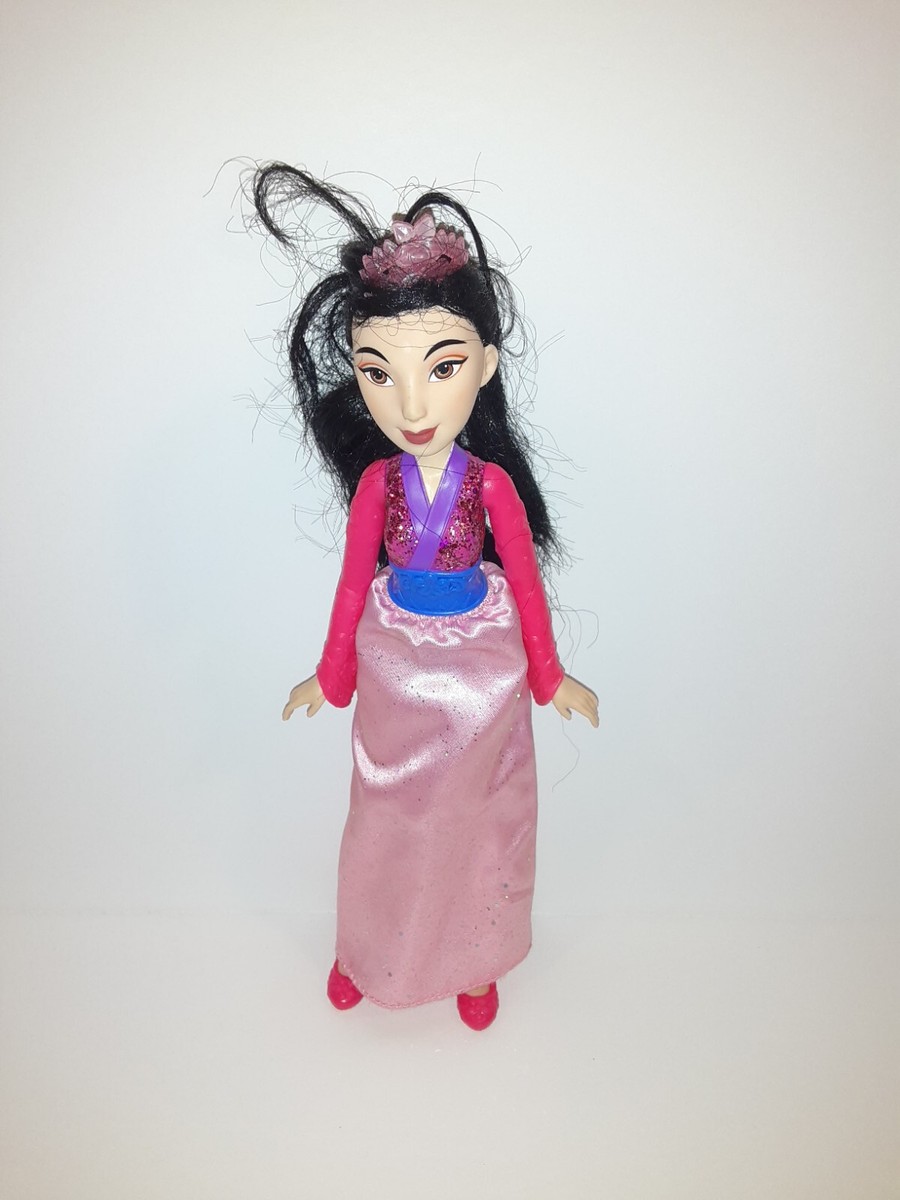 Disney Princess Royal Shimmer Mulan Doll Hasbro 2018 pre-owned