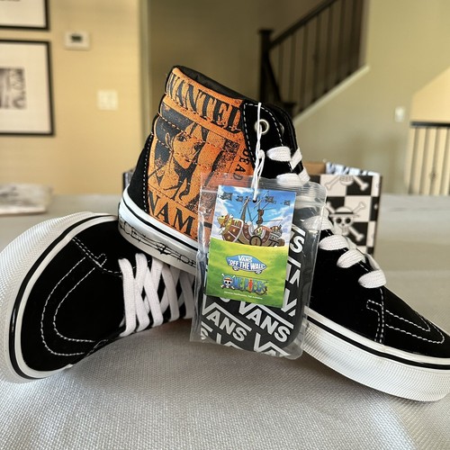 Vans Shoes Mens Size 7.5 One Piece Skate Sk8-Hi Sneaker Wanted NAMI Orange JAPAN - Picture 1 of 9