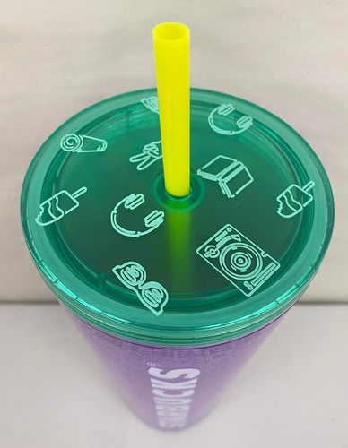 NUEVO vaso Starbucks 2022 Purple Bubbles Venti 24oz verano regreso a clases - Imagen 2 de 2