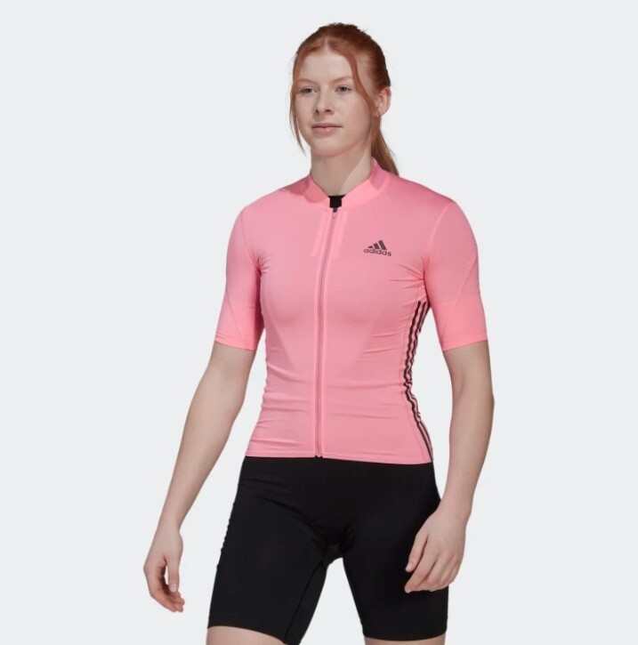 Adidas Women’s The Jersey Cycling Jersey Pink