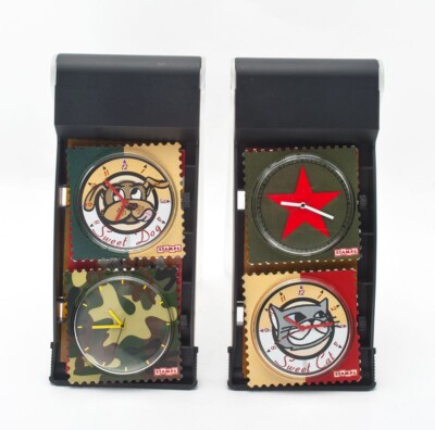 S.T.A.M.P.S. wrist watch interchangeable faces and bands