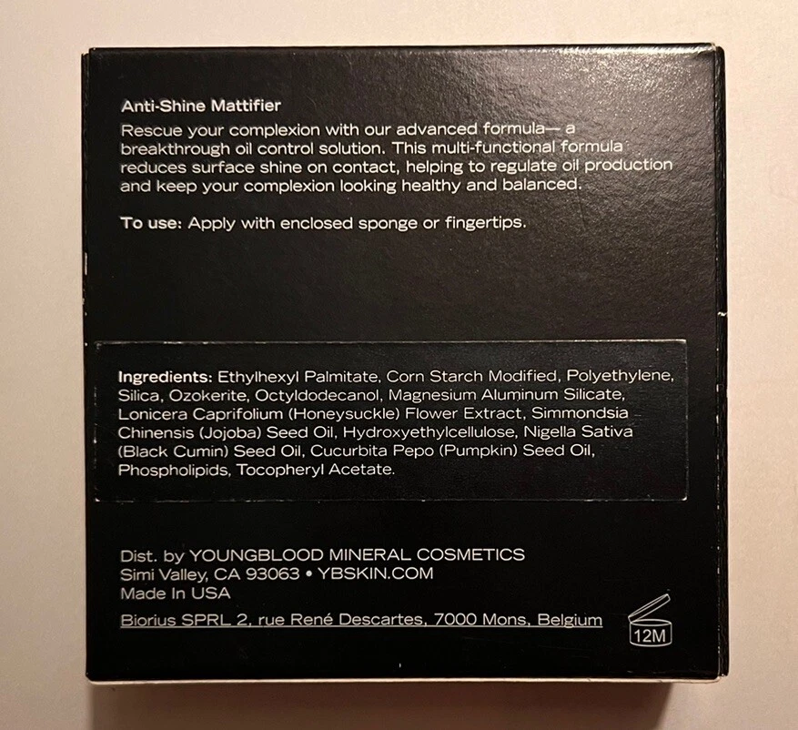 Youngblood - Anti-Shine Mattifier - 0.25 oz (NEW) - image 2 of 3