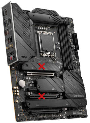 MSI MAG Z690 Tomahawk WiFi Motherboard Socket 1700 DDR5 192GB (U) DEFECT USED