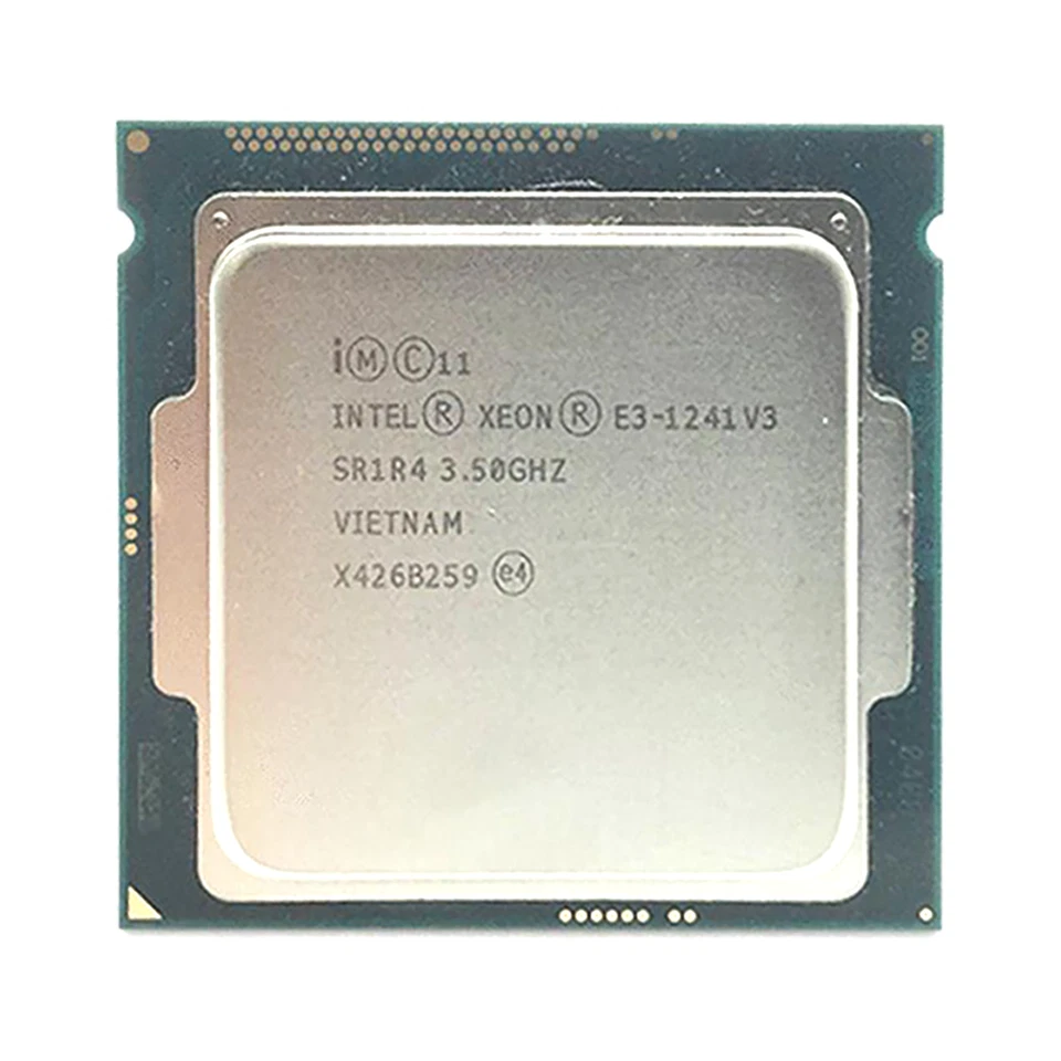 Procesador CPU de servidor Intel Xeon E3-1241 V3 3,50 GHz 4 núcleos 80 W 8 MB LGA 1150 Foto 3 de 4