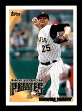 2010 Kevin Hart Pittsburgh Pirates Topps Baseball Card #219