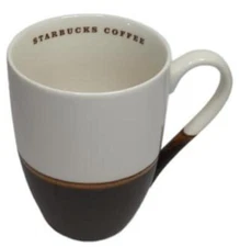 Starbucks Coffee Mug Cup Pottery 10oz 2008 Multi-color