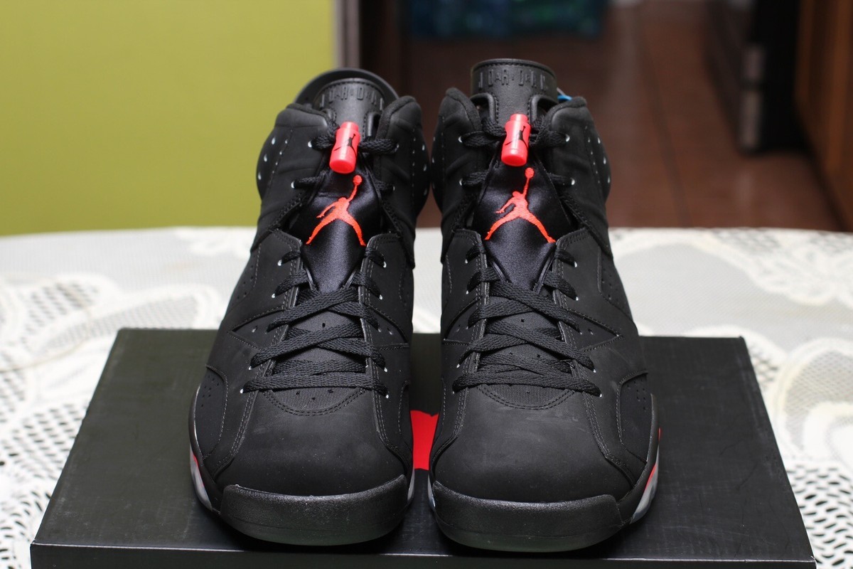 AIR JORDAN 6 RETRO 'INFRARED' 2014 SIZE 10.5 ITEM 384664 023