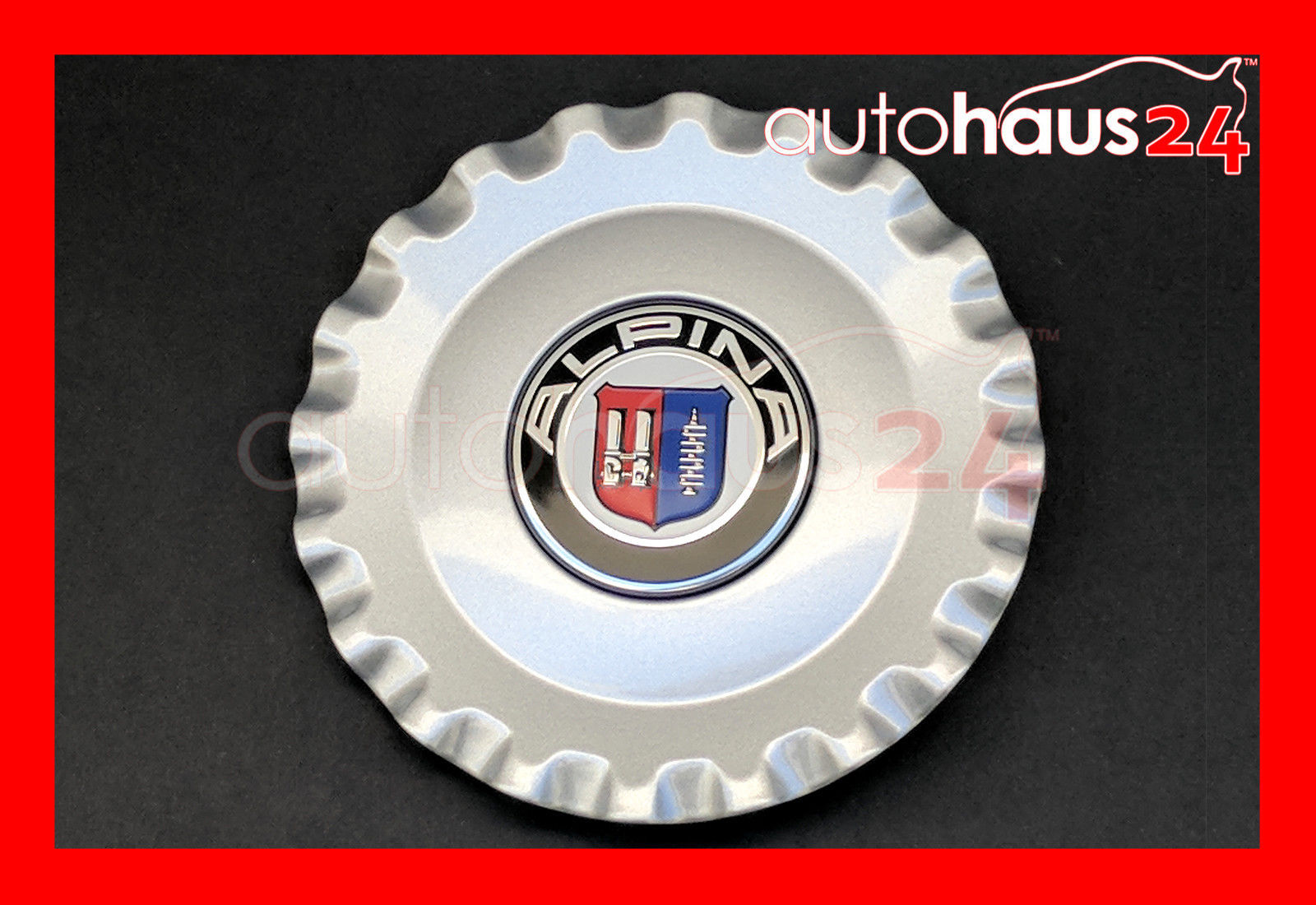 NEW ALPINA CENTER CAP FOR BMW F01 B7 20112015 SILVER 36 10 7 980 127